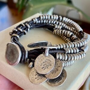 Uno de 50 Coin Charm Bracelet